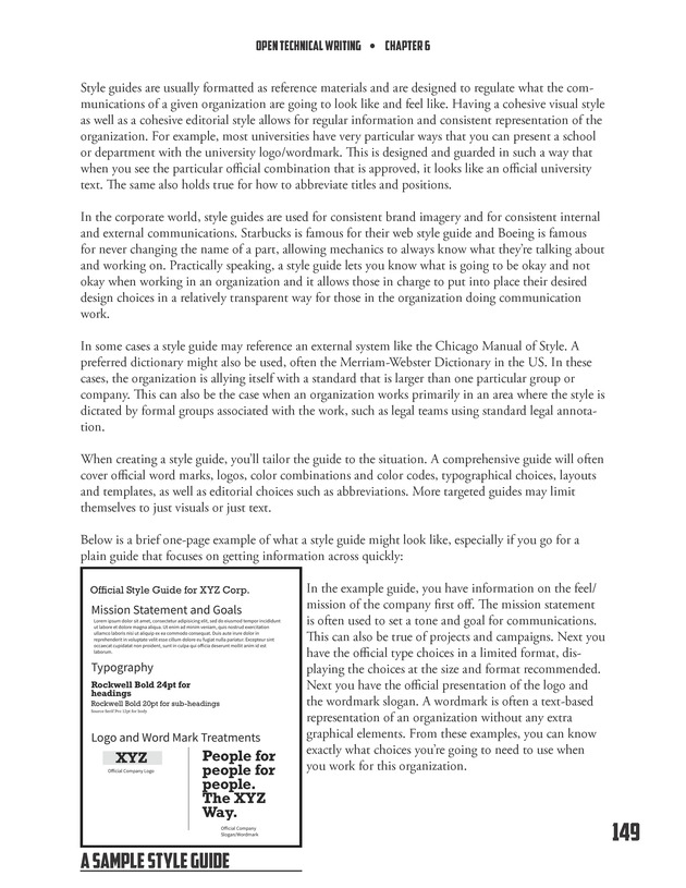 Open Technical Writing - New Page